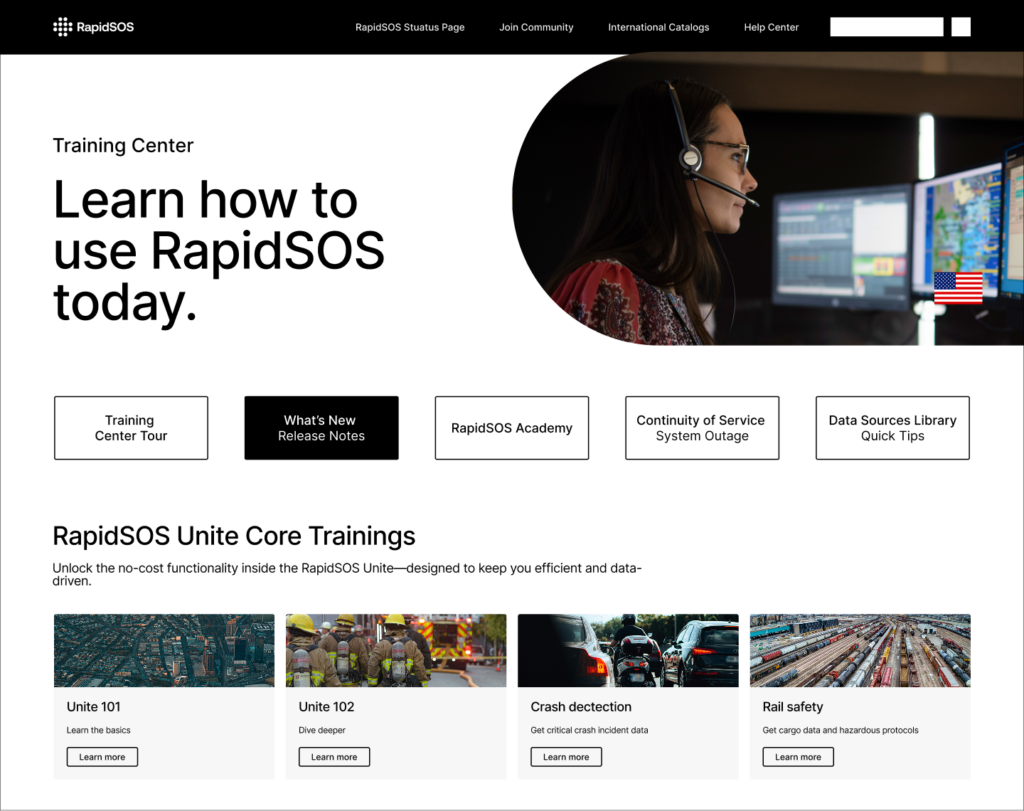 RapidSOS training center