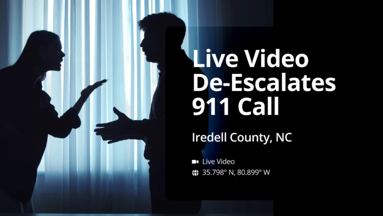 Impact Story-Header-Live Video to 911 Domestic Call