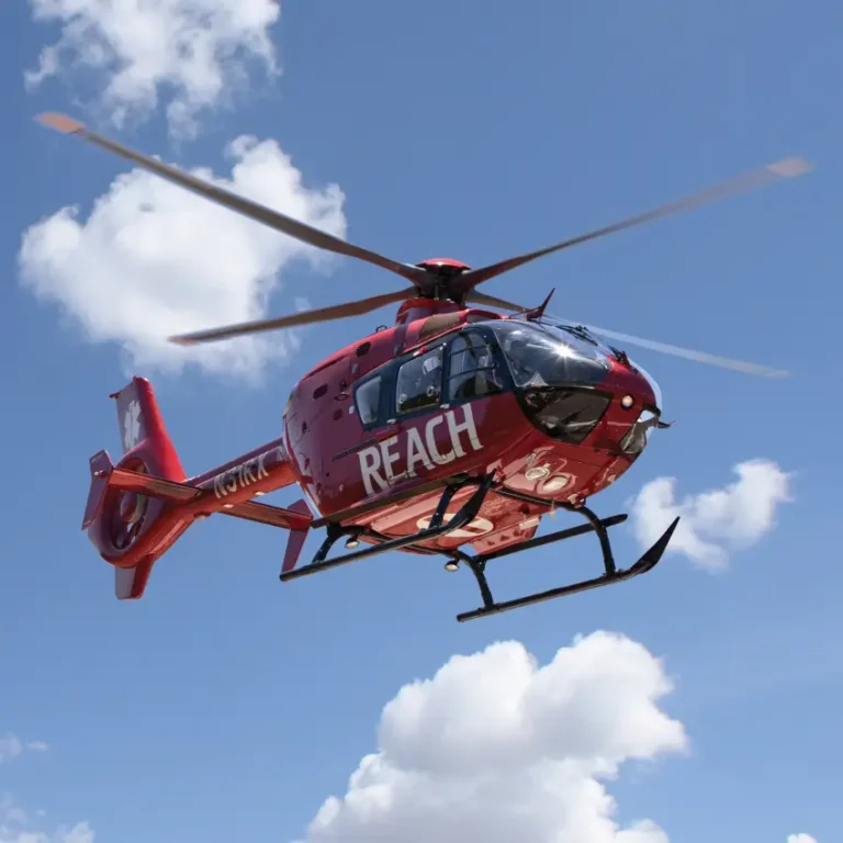 Dispatch quickly: example air ambulance support