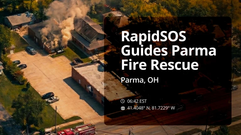 Header Image: RapidSOS Guides Parma Fire Rescue