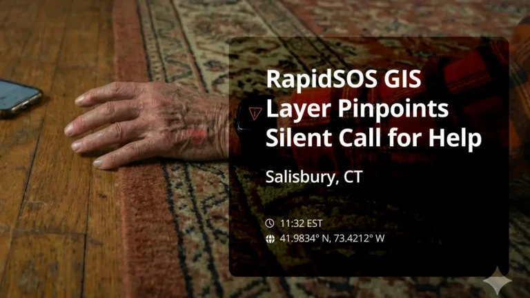 Header image_Customer Story_RapidSOS GIS Layer Pinpoints Silent Call For Help