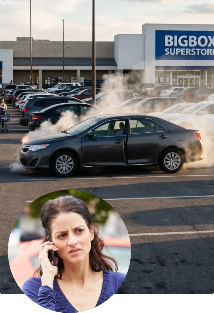 1. Detection Retail car fire- 911 call is placed